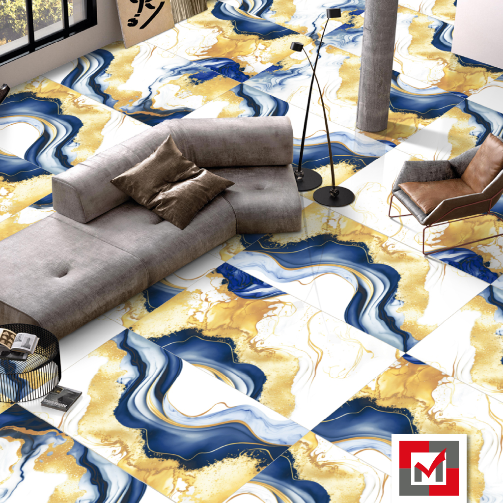Imagen de Porcelanato Bene Spring Blue 60X120 1